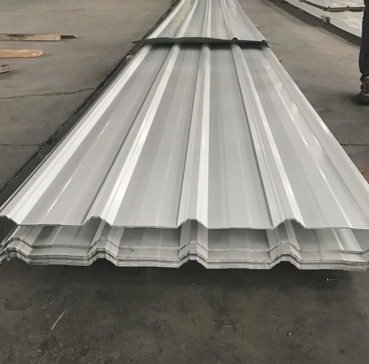 White Galvanized 0.35 Mm Roof Steel Sheet T Shape 25-205-1025mm